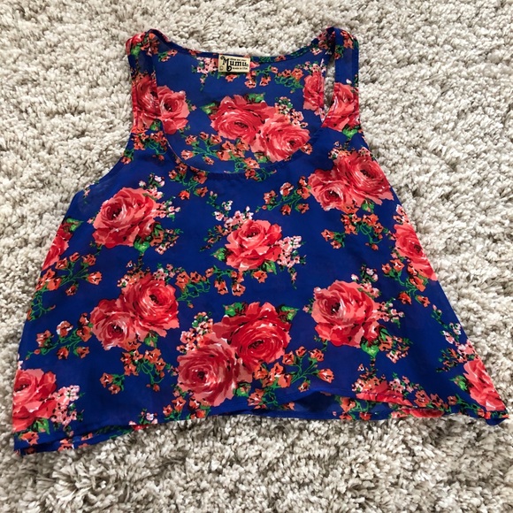 Show Me Your MuMu Tank Blouse - Picture 3 of 4